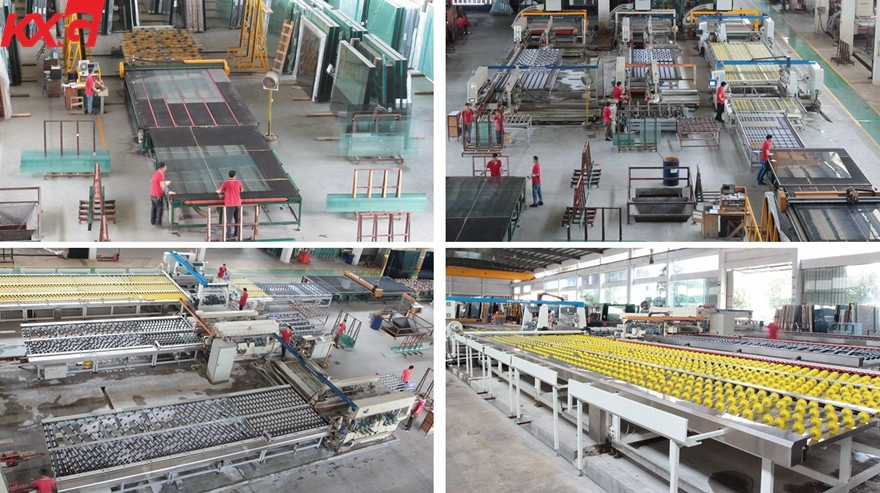 tinted glass production line