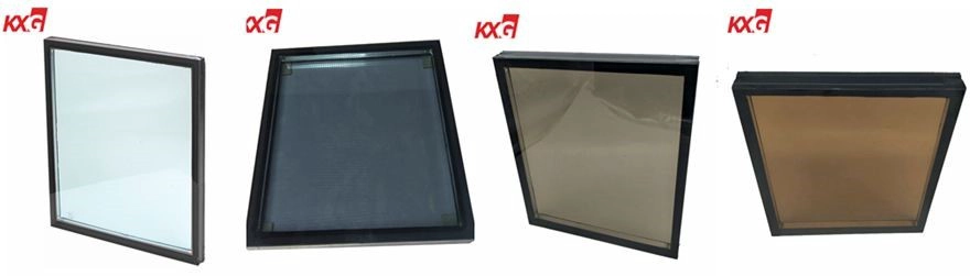 Double glazed glass panels sample