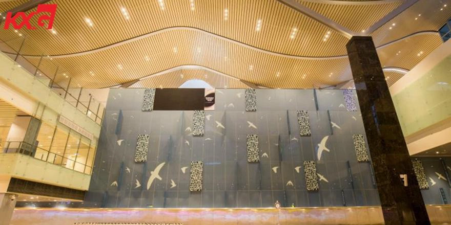 Da Nang Airport digital printing glass