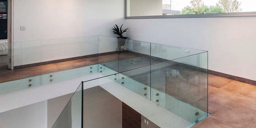 tempered glass railing balustrade