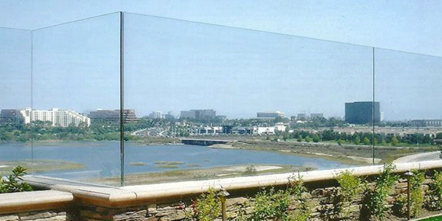 glass balustrade landscape design glass