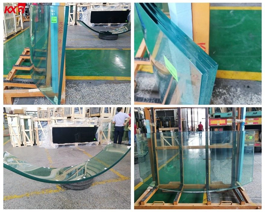 curved laminated glass factory