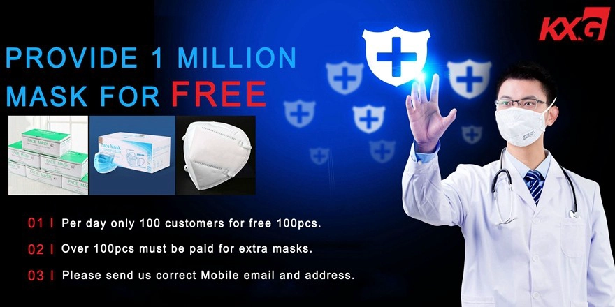KXG provide 1 million mask for free