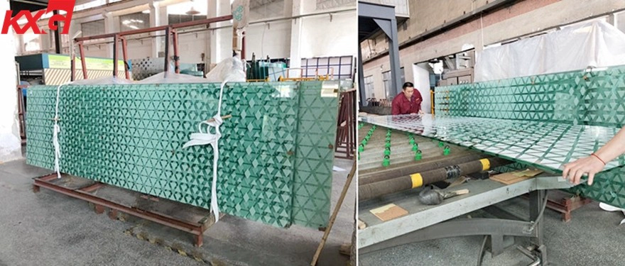 building glass factory