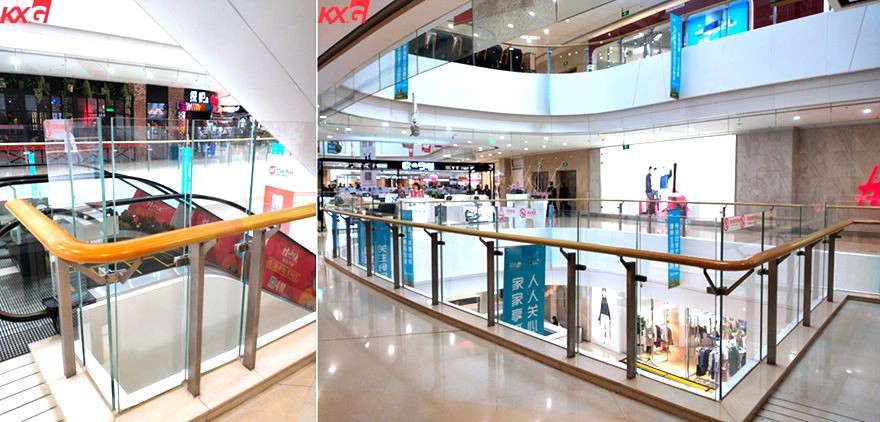 glass handrail