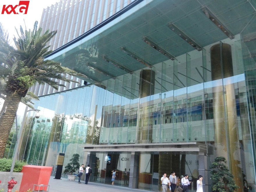 KXG tinted glass appliaction