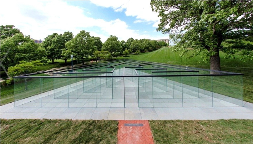 glass maze