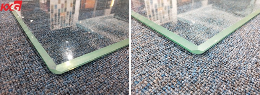 tempered glass bevel edge