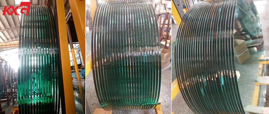 round table top tempered glass polished edge