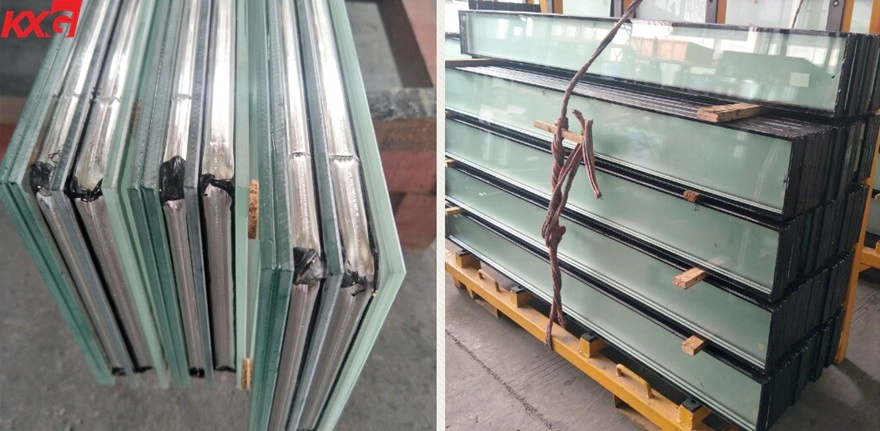 tempered glass door