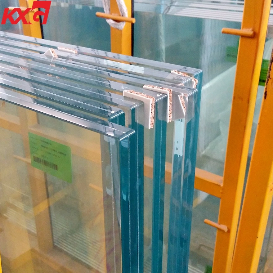 21.52mm ต่ำเหล็กอารมณ์ผู้ผลิตกระจกลามิเนต, 10mm ชัดเจนพิเศษ toughened + 1.52PVB + 10mm ชัดเจนชัดเจนเป็นพิเศษโรงงานกระจกลามิเนต