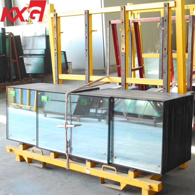 China 6mm+12A+6mm clear toughened double glazed glass, safety tempered insulated glass units manufacturer