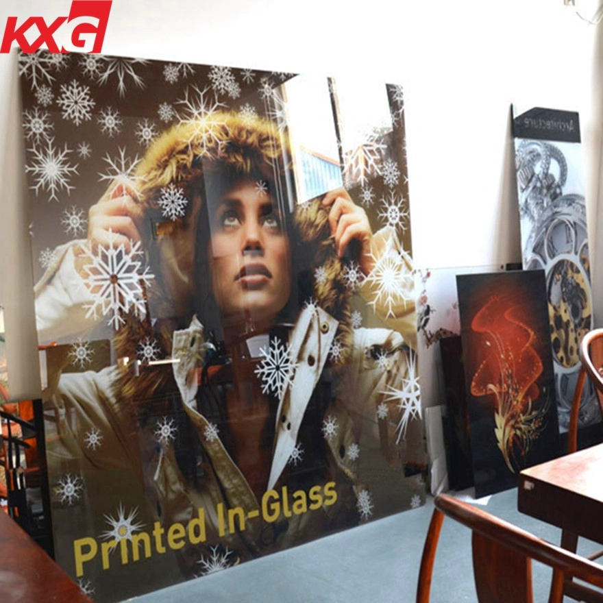 Xây dựng nhà máy thủy tinh Chất lượng cao In cường lực Bảng điều khiển kính kỹ thuật số, Toughened Ceramic Frit Silk Screen In Glass
