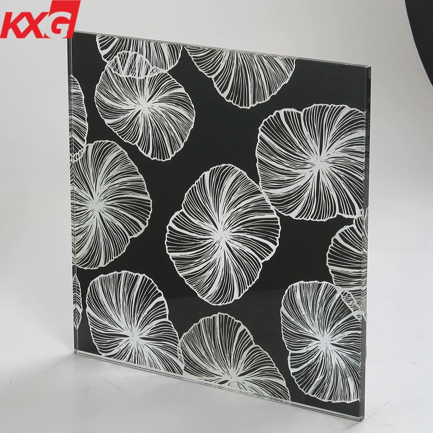 Xây dựng nhà máy thủy tinh Chất lượng cao In cường lực Bảng điều khiển kính kỹ thuật số, Toughened Ceramic Frit Silk Screen In Glass