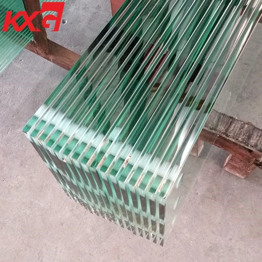 China fábrica CE Certificado 4 a 19 mm modificó el vidrio moderado claro