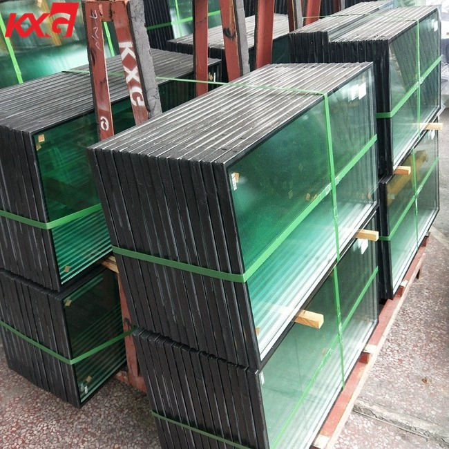 Fábrica de China pri ce en ahorro ergy DGU control solar 6 mm + 12Argon + 6 mm muro de cortina de vidrio con aislamiento de seguridad templado