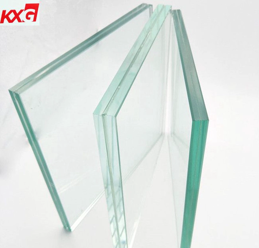 China glass supplier 663 annealed tempered clear laminated glass 13.14mm