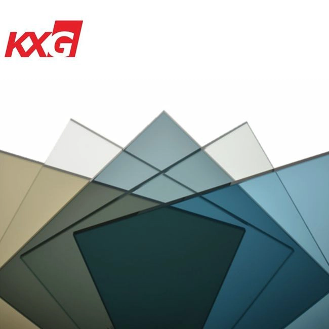 China manufacturer wholesale good price 8mm dark grey float tempered glass