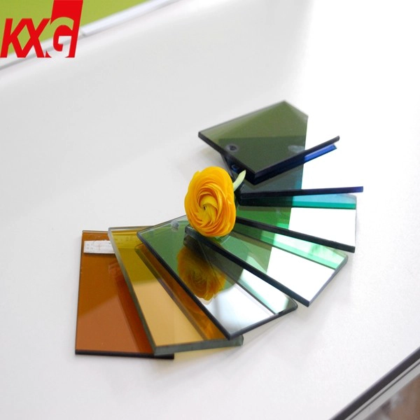 China manufacturer wholesale good price 8mm dark grey float tempered glass