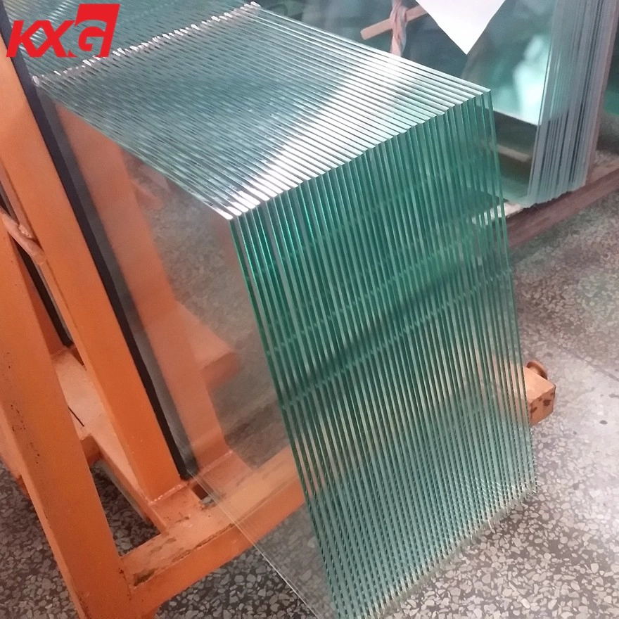 China professional KXG building glass factory produce 5mm extra clear toughened glass, 5mm low iron tempered safety glass