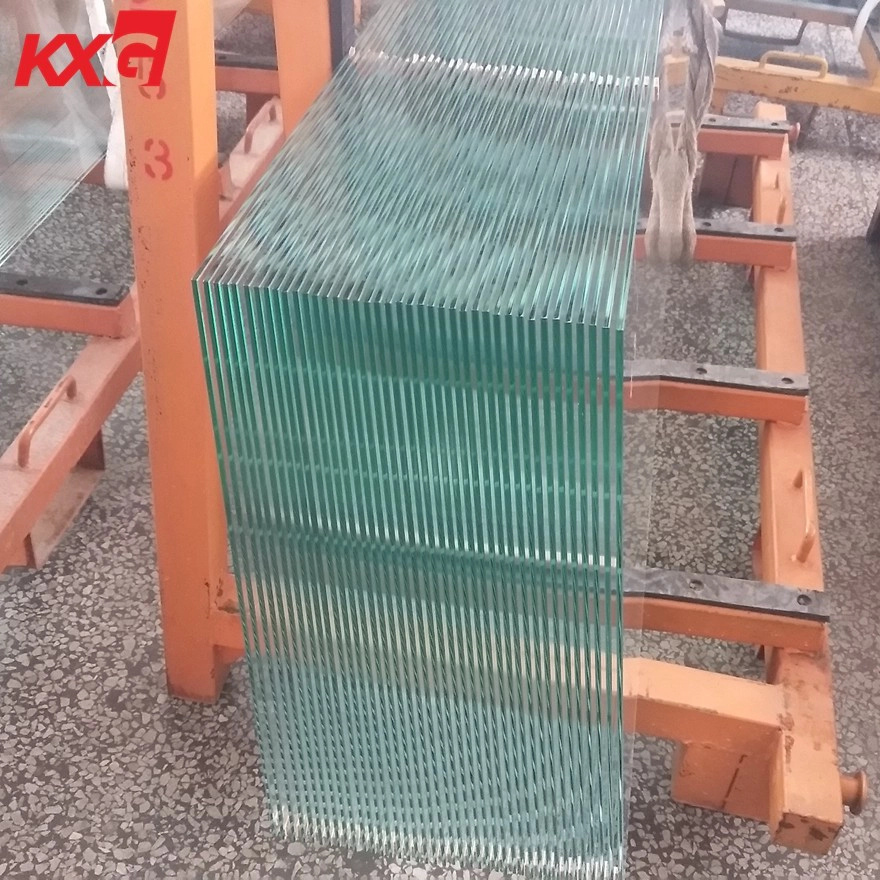 China professional KXG building glass factory produce 5mm extra clear toughened glass, 5mm low iron tempered safety glass