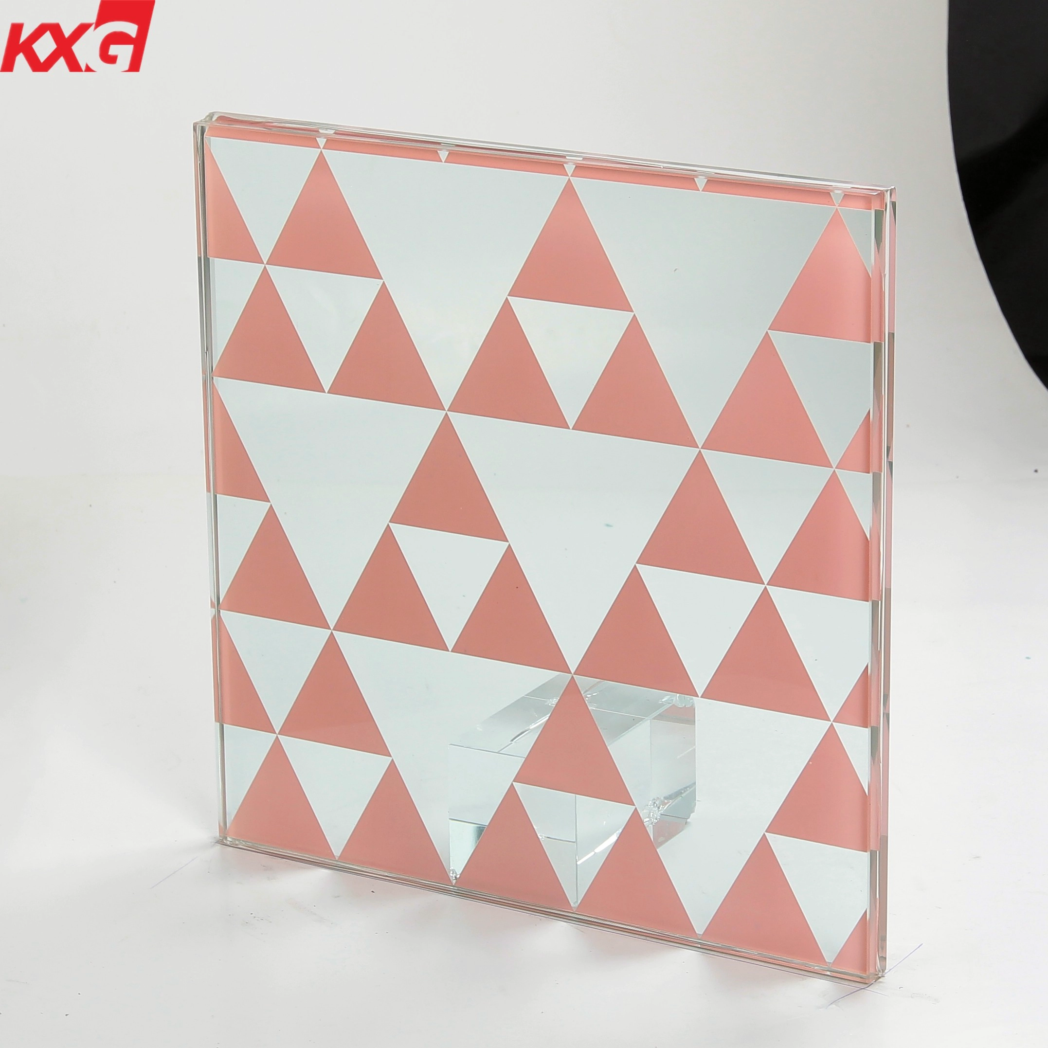 China professional building glass factory 6mm silk screen printed glass for partition wall