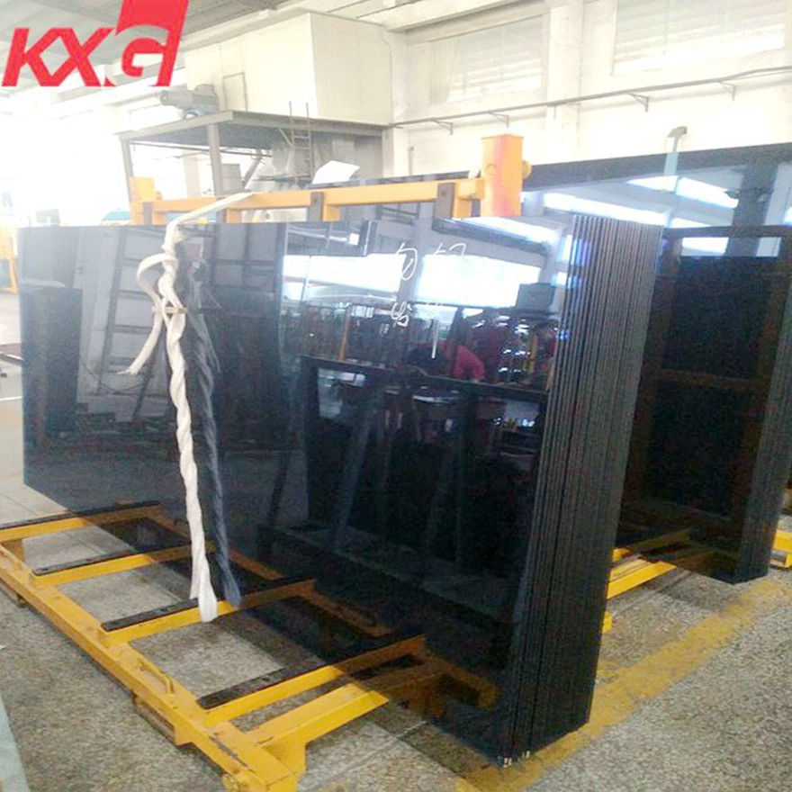 China professional building glass factory produce 6mm blue tinted tempered glass 6mm blue color toughened glass price
