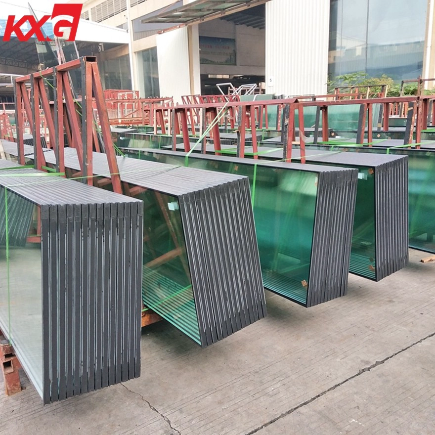 Kilang kaca bangunan profesional China menghasilkan kaca bertebat Haba yang dikukuhkan, IGU kaca berkilat ganda