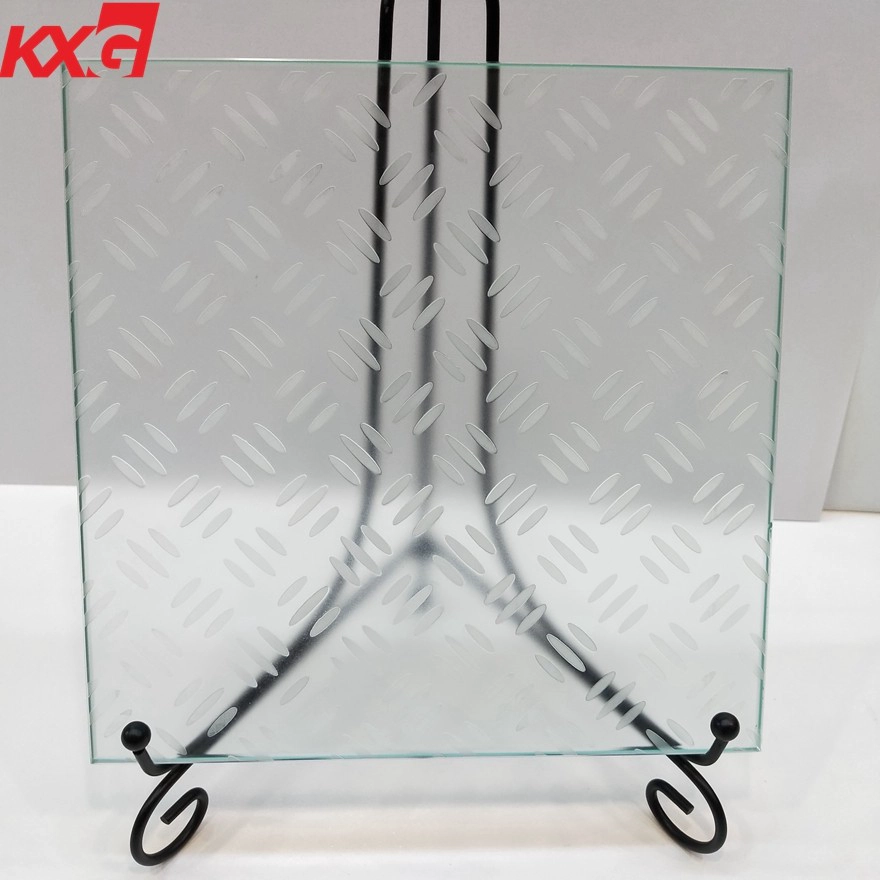 China wholesale factory price anti slip safety laminated structural stair treads and floor glass