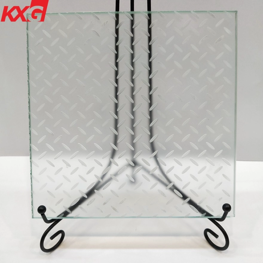 China wholesale factory price anti slip safety laminated structural stair treads and floor glass