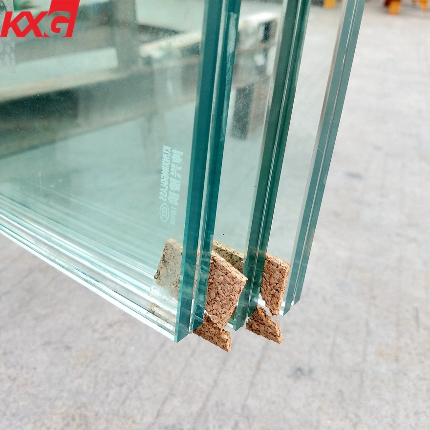 El precio al por mayor de China 13.52 mm SGP templado vidrio laminado, 6 mm +1.52 mm claro SGP +6 mm vidrio templado de seguridad de fábrica