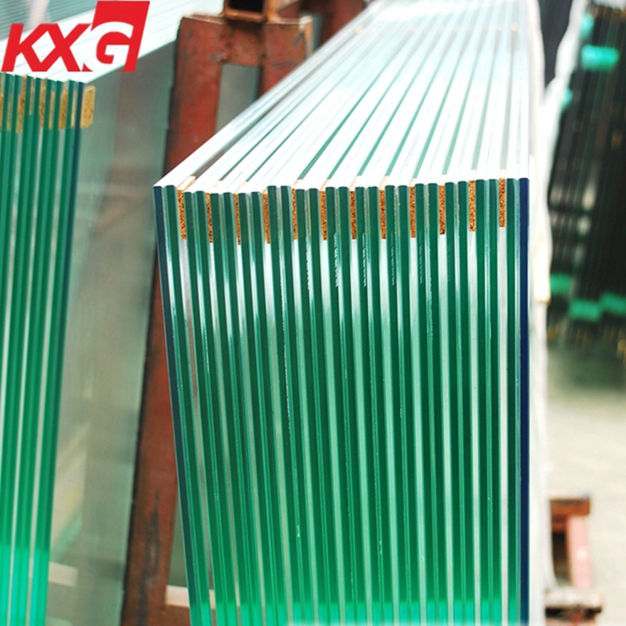 El precio al por mayor de China 13.52 mm SGP templado vidrio laminado, 6 mm +1.52 mm claro SGP +6 mm vidrio templado de seguridad de fábrica