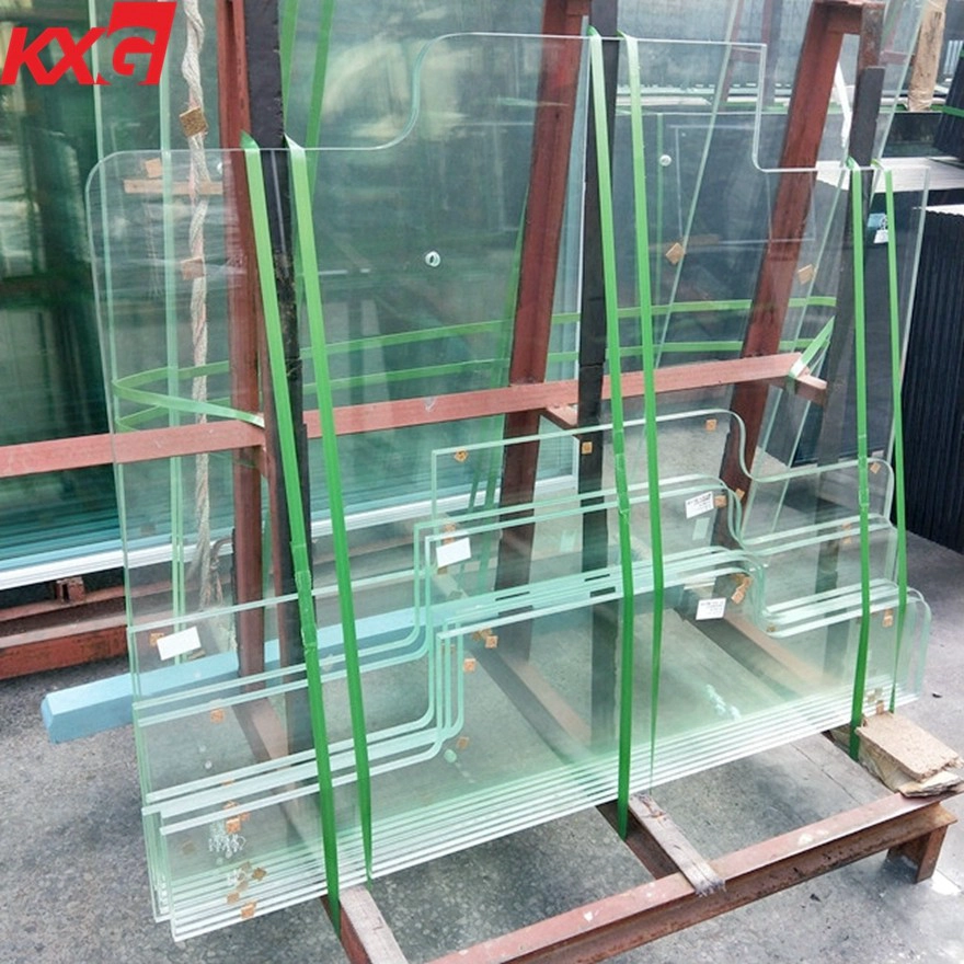 El precio al por mayor de China 13.52 mm SGP templado vidrio laminado, 6 mm +1.52 mm claro SGP +6 mm vidrio templado de seguridad de fábrica