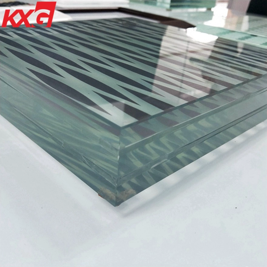 Factory safety triple tempered laminated glass 6+6+6mm,8+8+8mm,10+10+10mm,12+12+12mm
