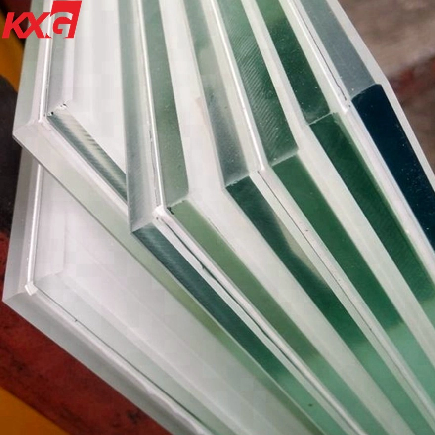 Buena calidad 6.38 mm 11.52 mm cerámica blanca porcelana blanca película de color blanco laminado fábrica de vidrio China