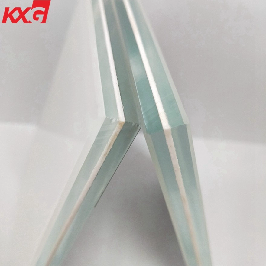 Buena calidad 6.38 mm 11.52 mm cerámica blanca porcelana blanca película de color blanco laminado fábrica de vidrio China