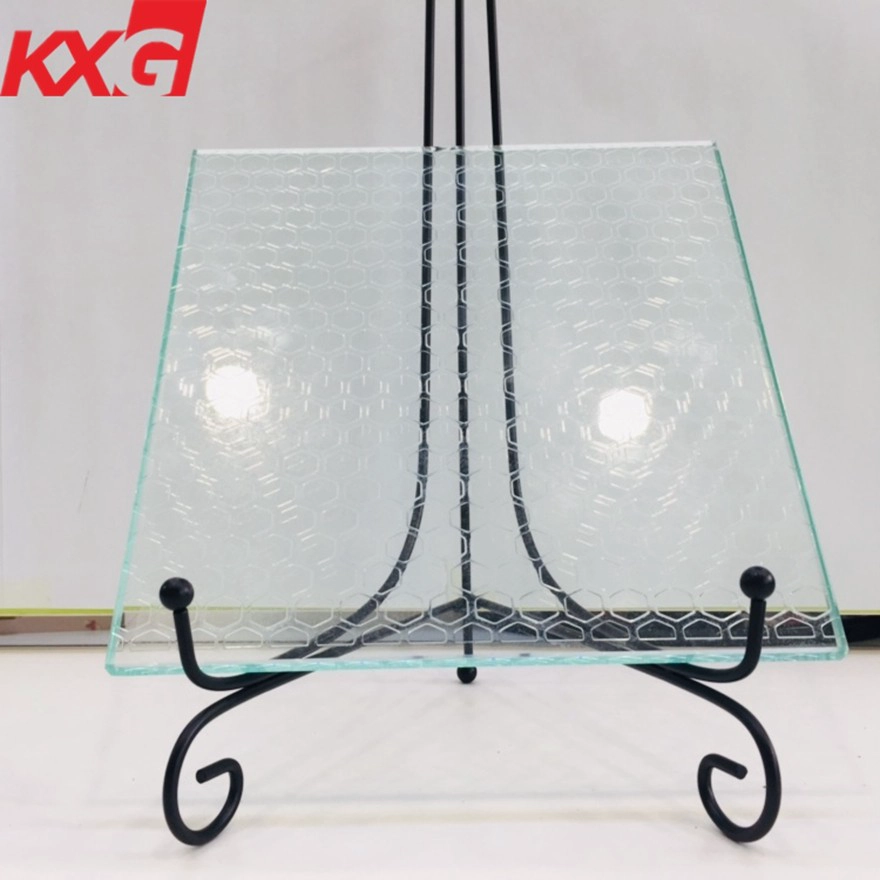 Escalera de vidrio laminado templado de seguridad ultra claro de vidrio antideslizante para interiores y exteriores