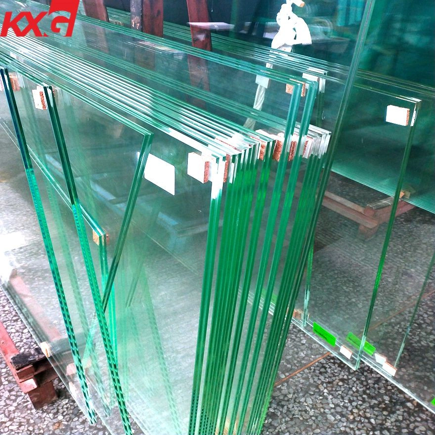 KXG ممتاز 12.38mm صلب مغلفة الزجاج السلامة ، 661 تعويم الزجاج الرقائقي