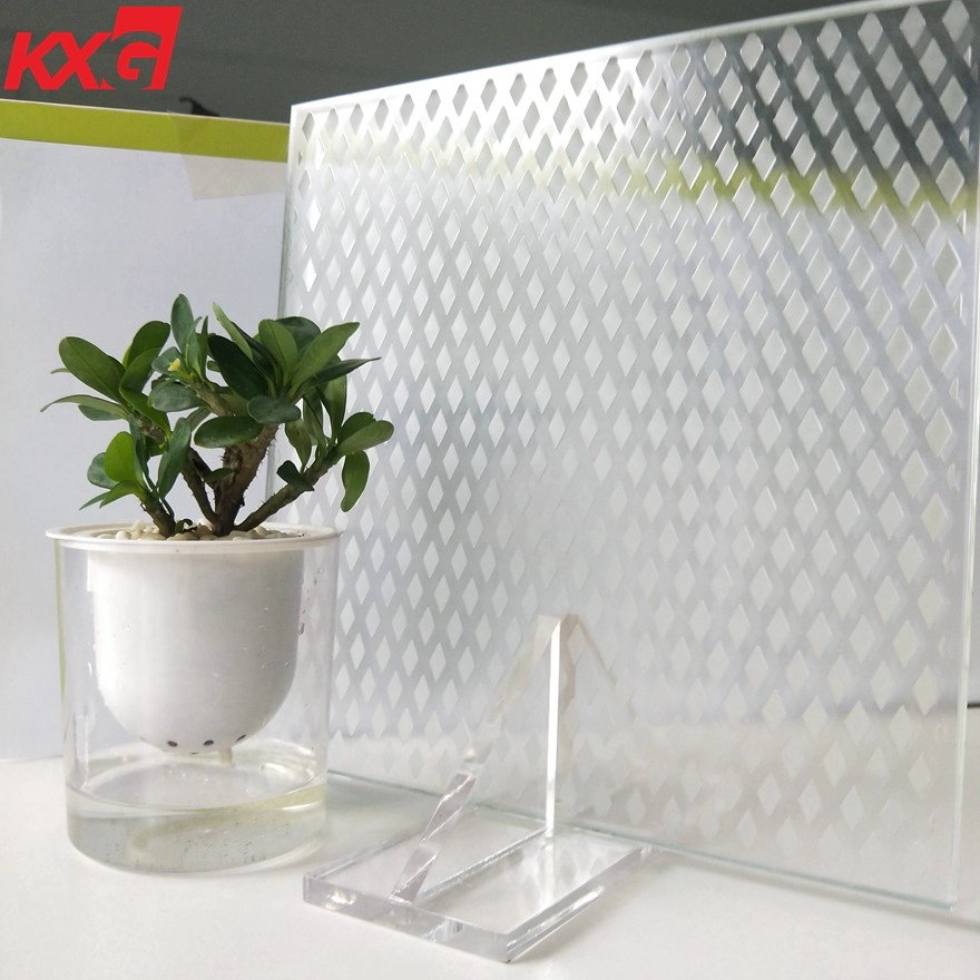 KXG ከፍተኛ ጥራት 12 + 12 + 12 mm SGP በለበሰ ተከላካይ ብርጭቆ, ፀረ-ሙሌት / በብርሃን የሚያበራ መስተዋት ደረጃ