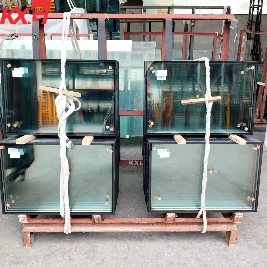 Safety building window low e insulated tempered glass for sale custom toughened insulated glass panels manufacturer