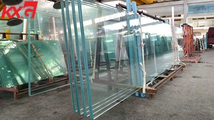 19mm + 19mm SGP tempered laminated na baso