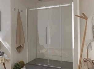 Pag -slide ng pintuan ng banyo