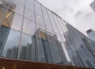 අඩු-ඊ ද්විත්ව ඔප දැමීමේ තිර බිත්තිය