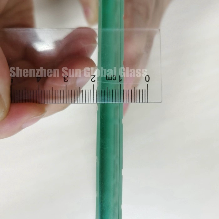 10mm double side fluted frost glass