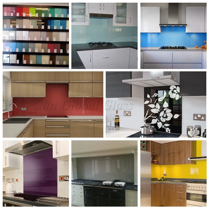 6mm tempered splash back glass