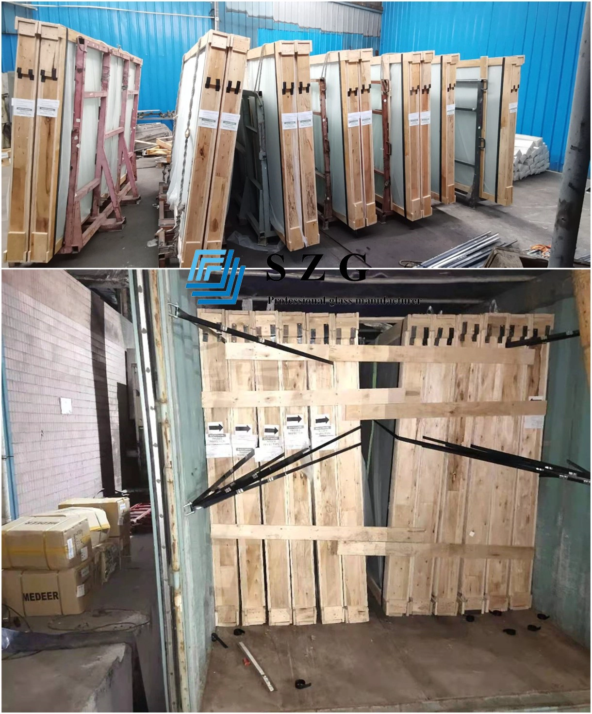 SZG high quality, less cost, EN12150, EN12600 standard tempered glass and laminated glass, for Padel court use only