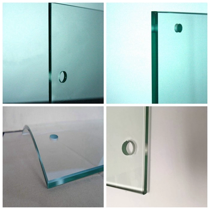 Glass holes