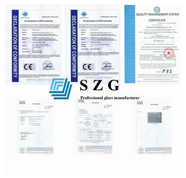 31.04mm triple glazed, 9.52mm+12mm spacer+9.52mm argon gap insulated glass, laminated DGU, double glazed, triple glazed low E glass