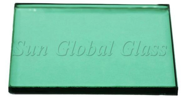 6mm dark green float glass prices