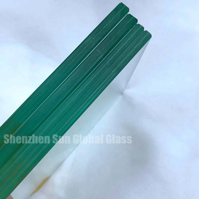 12.38mm clear laminated glass